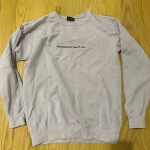 Boneyard Surf Co. Purple Crewneck Size S